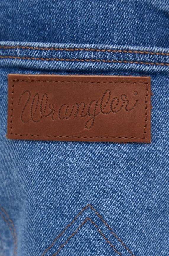 Τζιν σορτς Wrangler Frontier μπλε W16WYLZ91