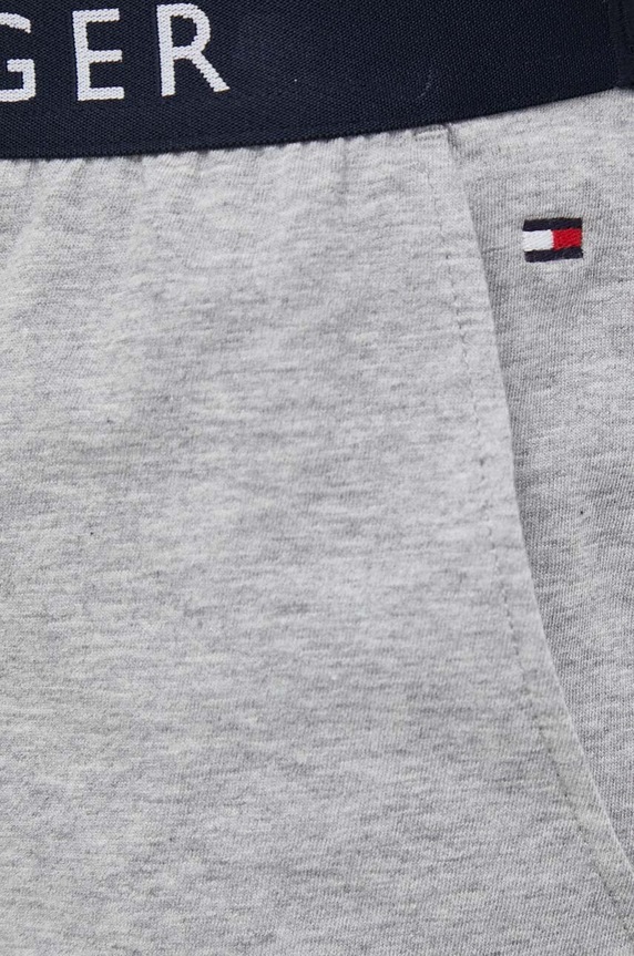 Tommy Hilfiger szorty piżamowe bawełniane szary UM0UM03080.PPYX