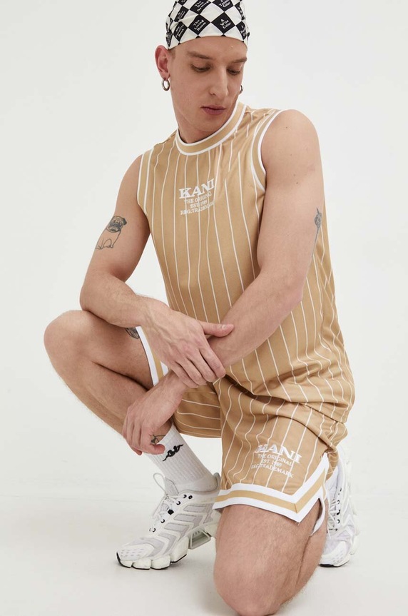 Karl Kani szorty 6013401 beżowy SS24