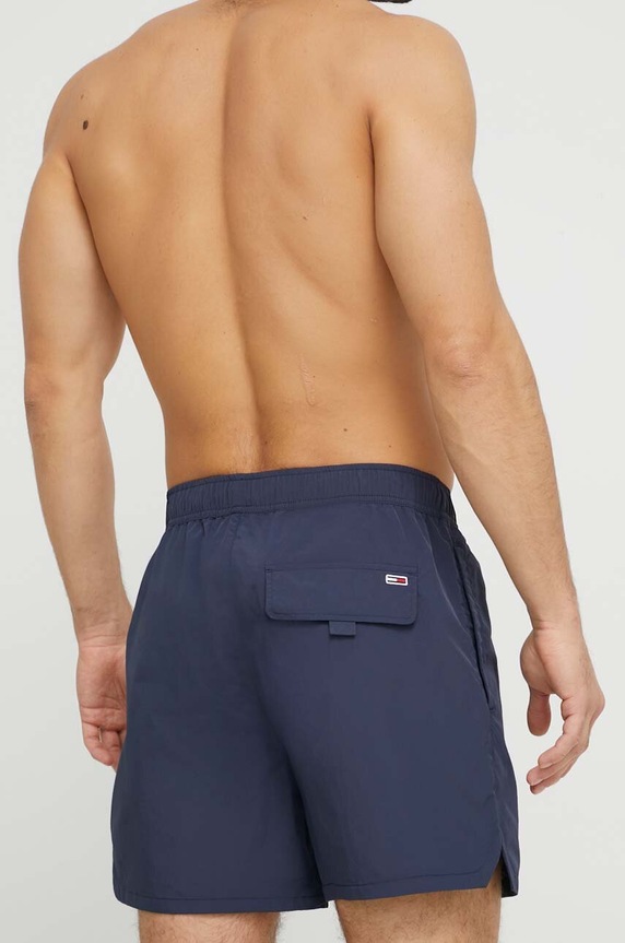 Odzież Tommy Jeans szorty kąpielowe DM0DM16290.PPYX granatowy