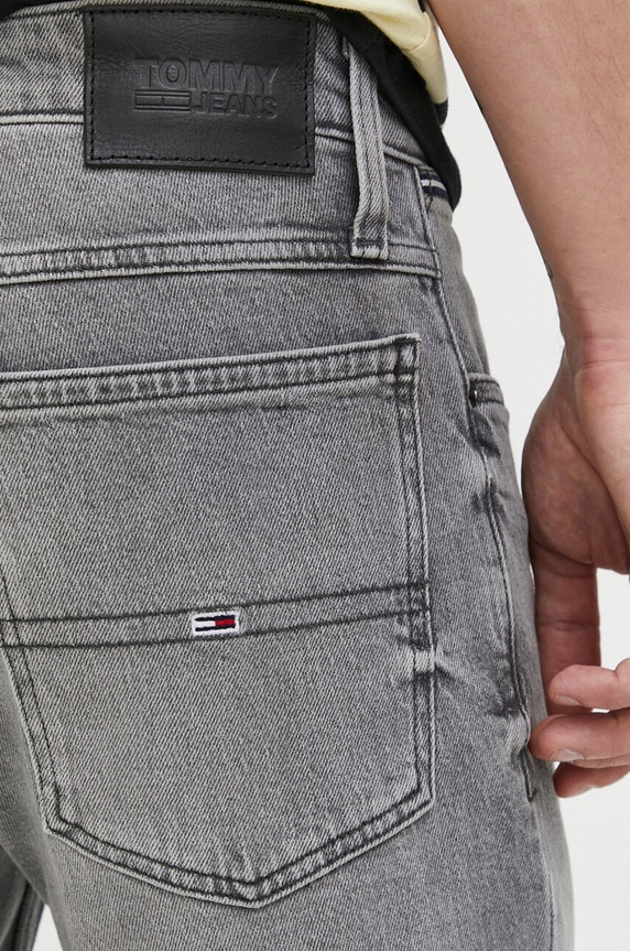 Tommy Jeans szorty jeansowe Ronnie szary DM0DM16349.PPYX