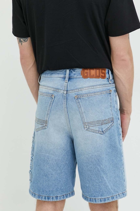 Îmbrăcăminte GCDS pantaloni scurti jeans CC94M031404 albastru