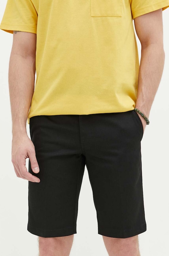 Dickies pantaloni scurți panza negru DK0A4XNF