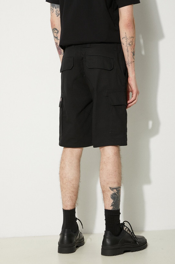 Ρούχα Βαμβακερό σορτσάκι Dickies Millerville DK0A4XEDBLK1 μαύρο