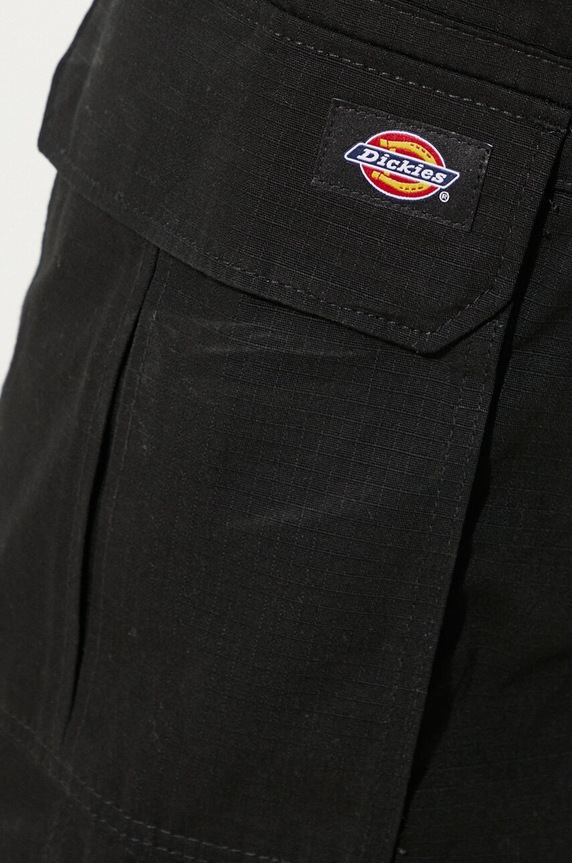 Βαμβακερό σορτσάκι Dickies Millerville DK0A4XEDBLK1 μαύρο