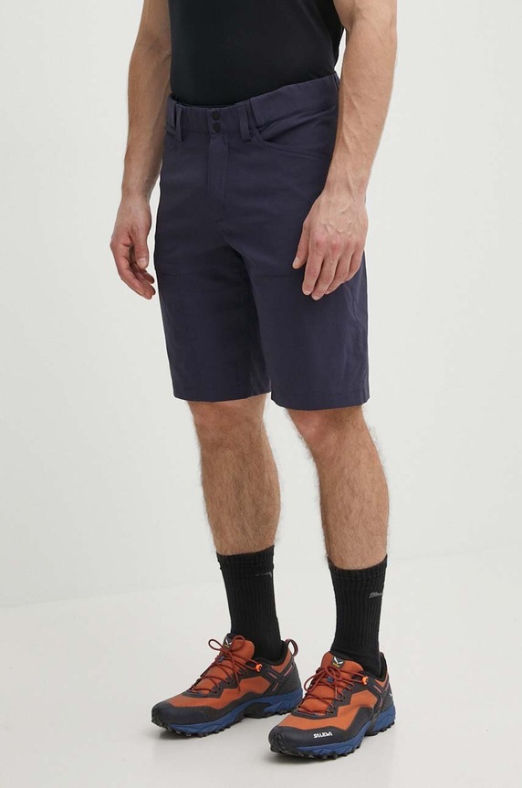 Peak Performance szorty outdoorowe Iconiq z elastanem granatowy G79122