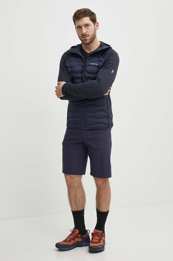 Peak Performance szorty outdoorowe Iconiq G79122 granatowy SS24