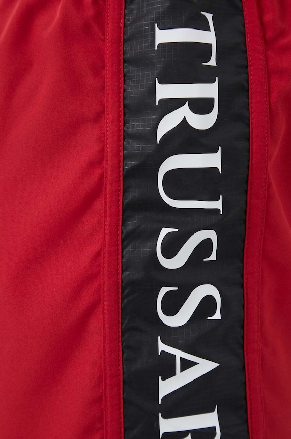 Trussardi szorty kąpielowe bordowy TRU1MBM02