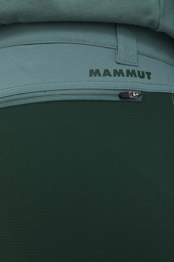 Mammut szorty outdoorowe Zinal Hybrid 1023.00920 zielony