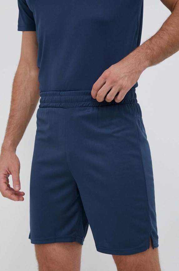 Hummel szorty treningowe hmlTE TOPAZ SHORTS dzianina granatowy 213472