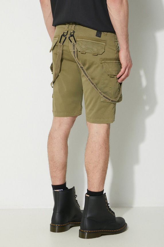 Ρούχα Σορτς Alpha Industries 116213 πράσινο