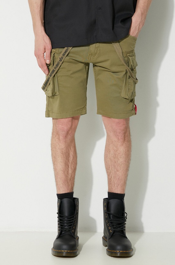 Σορτς Alpha Industries πράσινο 116213