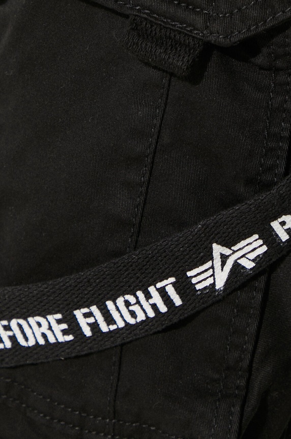 Σορτς Alpha Industries 116213 μαύρο