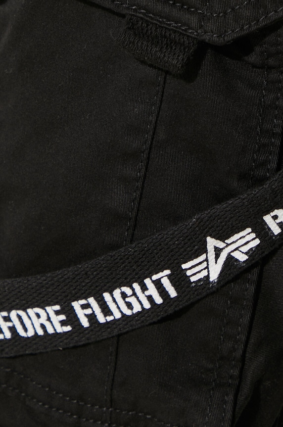 Σορτς Alpha Industries 116213 μαύρο