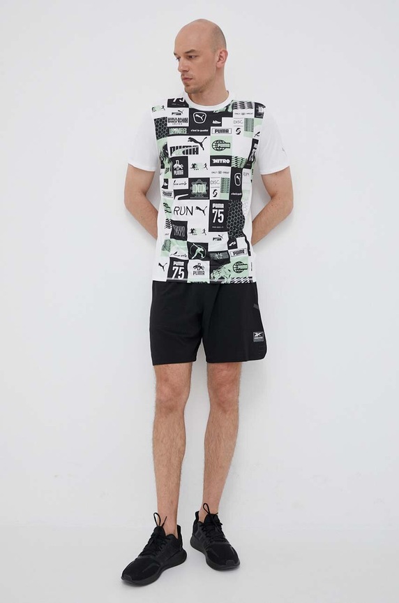 Kratke hlače za vadbo Reebok Classic Certified Speed+ HS5947 črna SS23