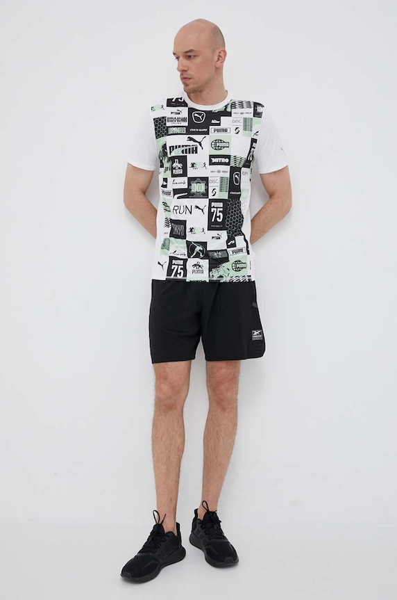 Kratke hlače za vadbo Reebok Classic Certified Speed+ HS5947 črna SS23