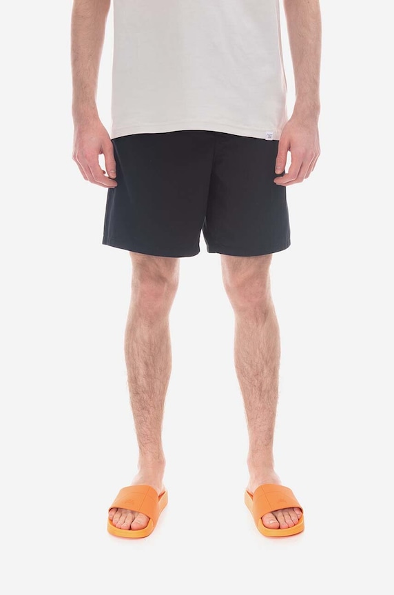 Norse Projects cotton shorts fabric black N35.0597.9999