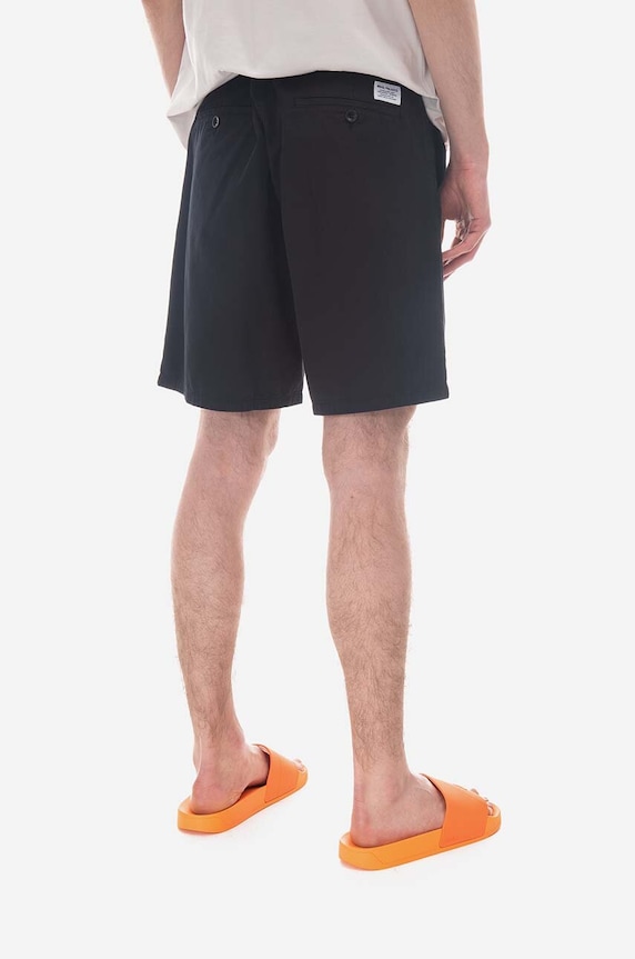 Clothing Norse Projects cotton shorts N35.0597.9999 black