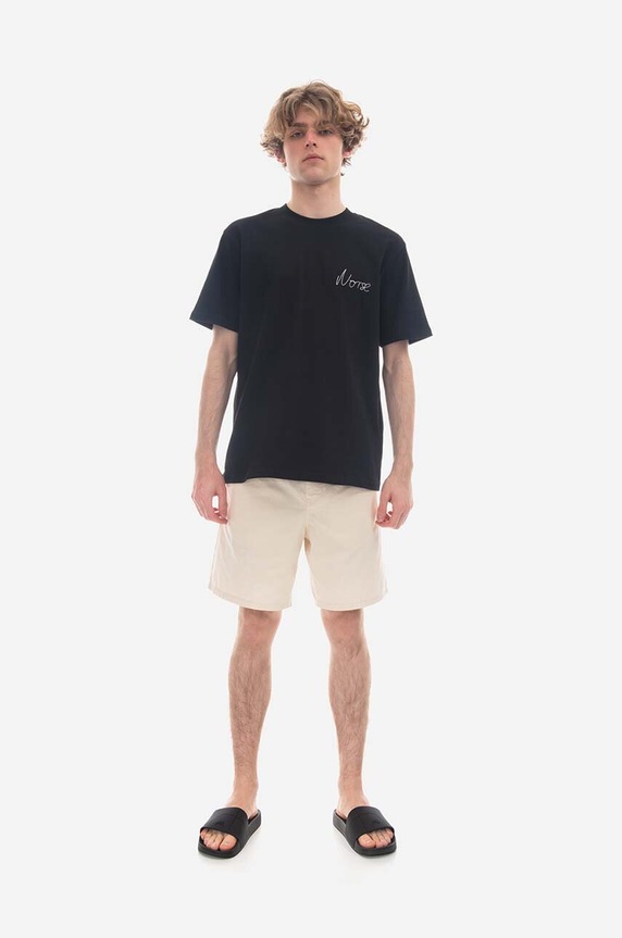 Norse Projects cotton shorts N35.0597.2064 beige SS23