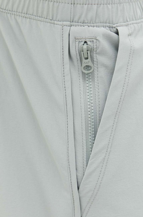 Kratke hlače Abercrombie & Fitch siva KI128.3087.130