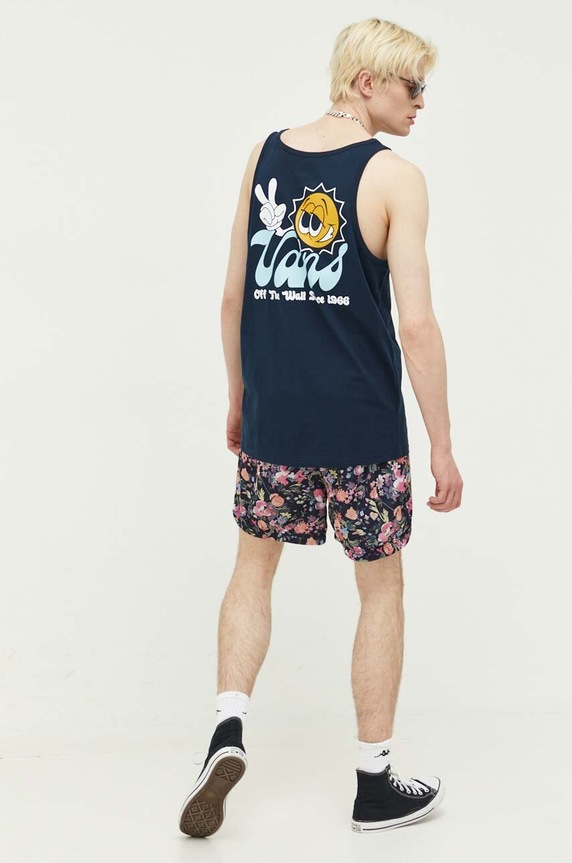 Kraťasy Abercrombie & Fitch x The Trevor Project KI128.3093.127 černá SS23