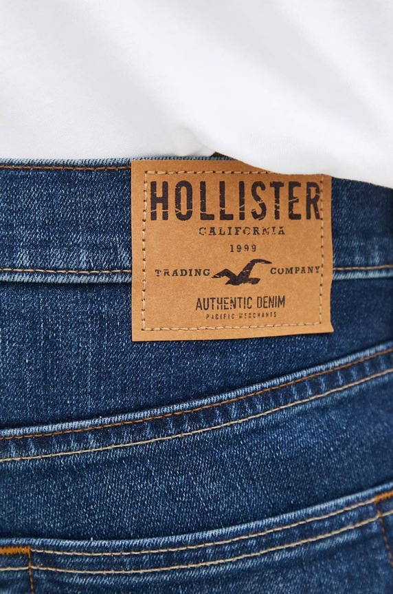 Τζιν σορτς Hollister Co. KI328.3051.277 σκούρο μπλε