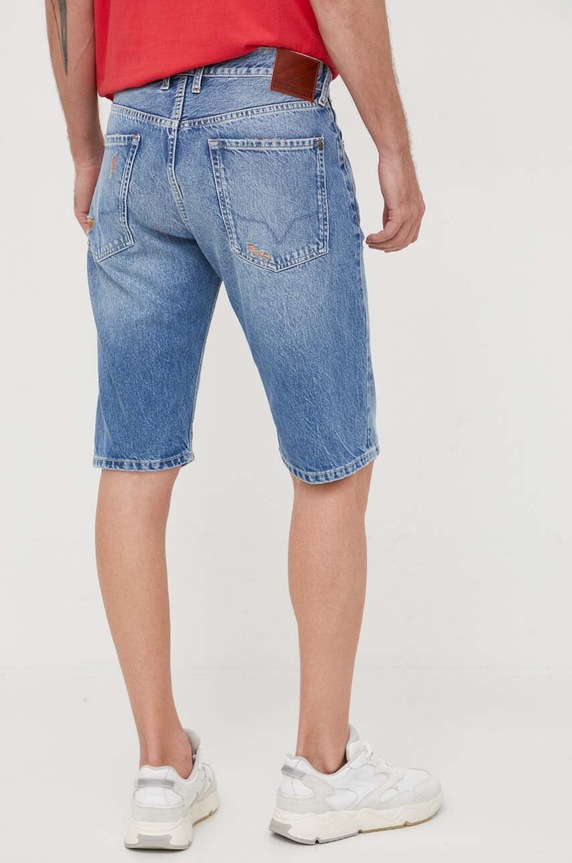 Ruházat Pepe Jeans farmer rövidnadrág PM801021.000 kék