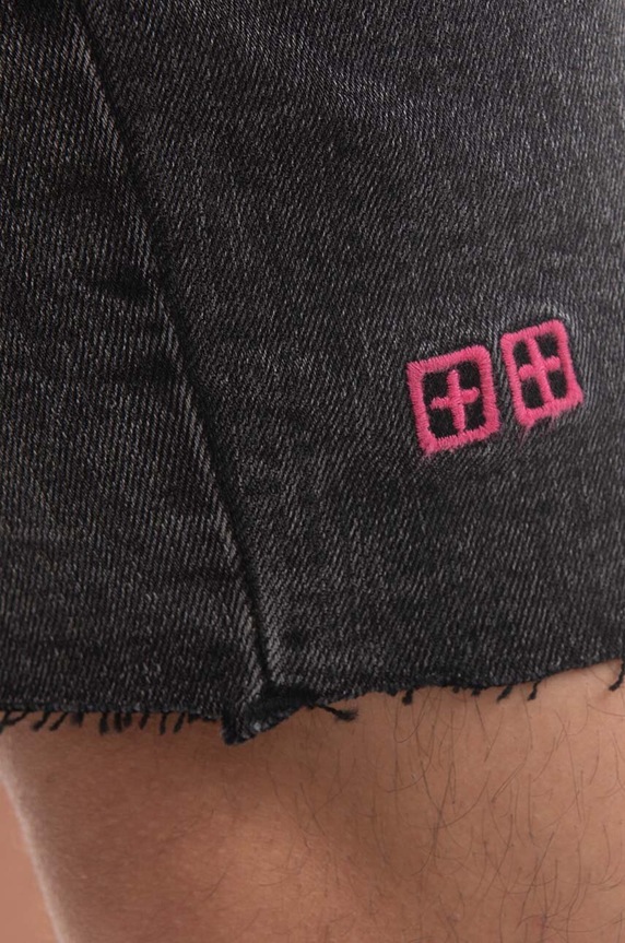 Clothing KSUBI denim shorts MPS23WA001 black