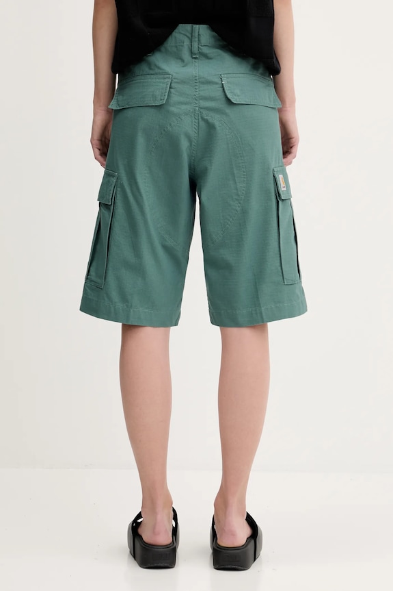 Одежда Хлопковые шорты Carhartt WIP Regular Cargo Short I028246.2M202 зелёный