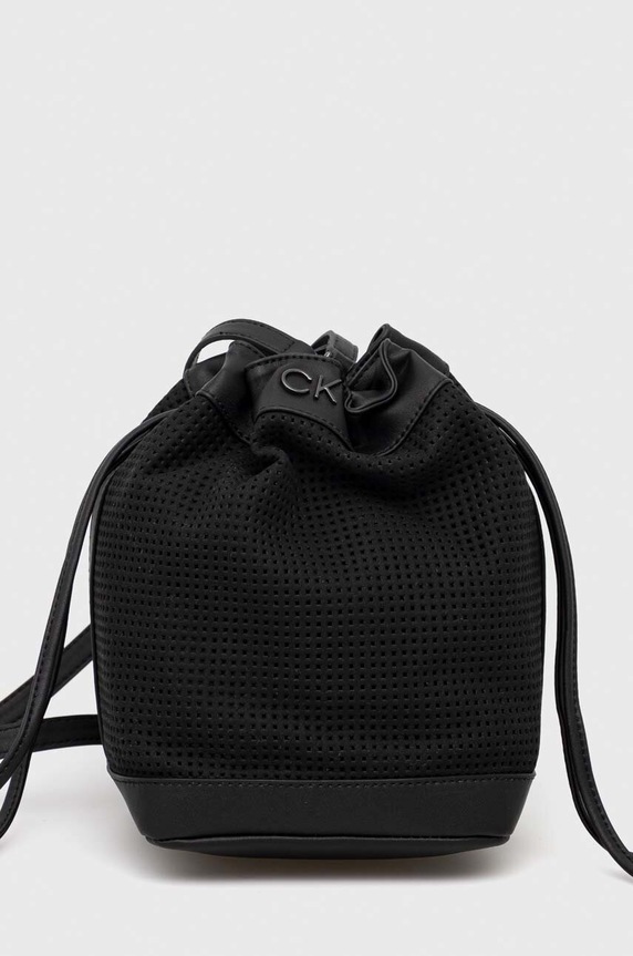 Calvin Klein kézitáska szintetikus bőr fekete K60K610636.PPYX