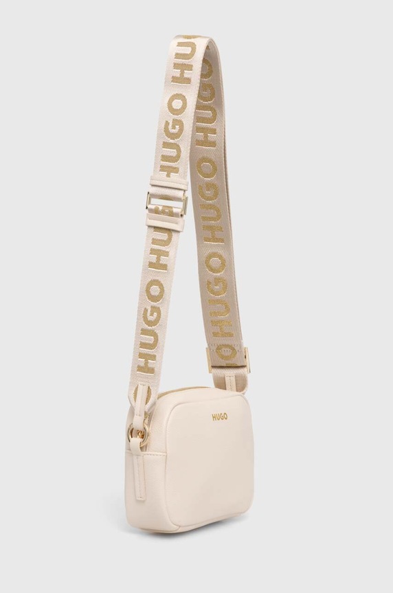 HUGO torebka 50490172 beżowy SS25