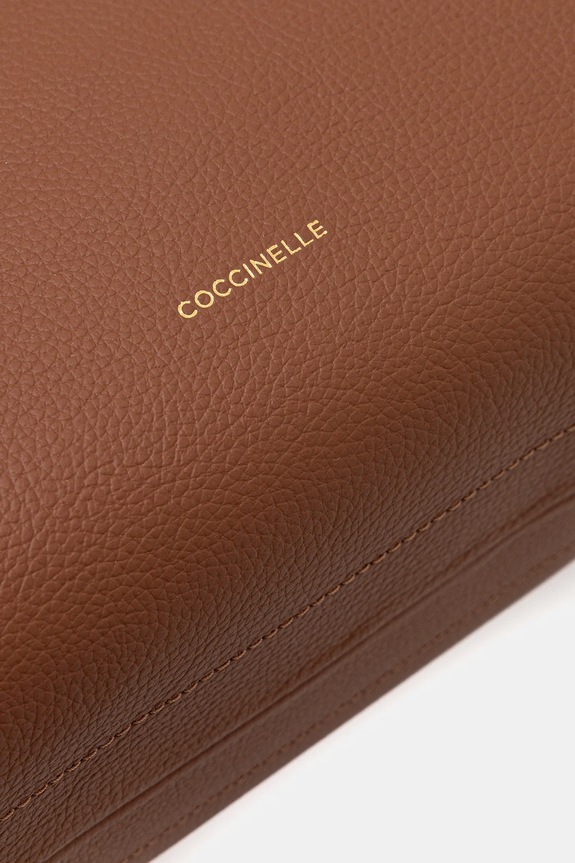 Шкіряна сумочка Coccinelle коричневий E1.M50.19.02.01