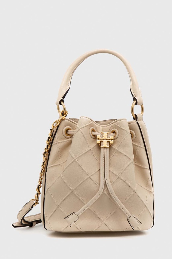 Tory Burch bőr táska nappa bőr bézs 142565.122