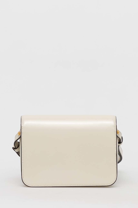 Tory Burch torebka skórzana Robinson Spazzolato beżowy 143122.704