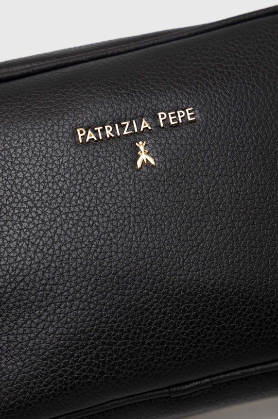 Patrizia Pepe torebka skórzana czarny CB0071.L001