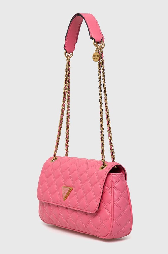 Guess torebka GIULLY HWQA87.48210 różowy SS24