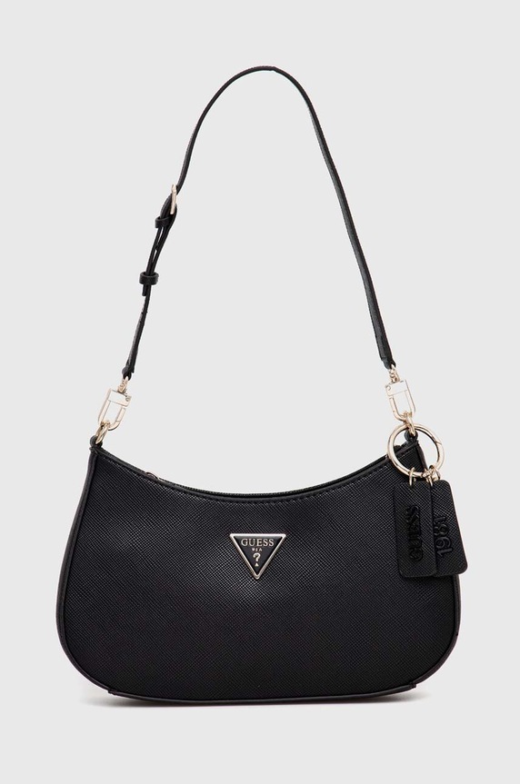 Guess torebka NOELLE nie mieści A4 czarny HWZG78.79180