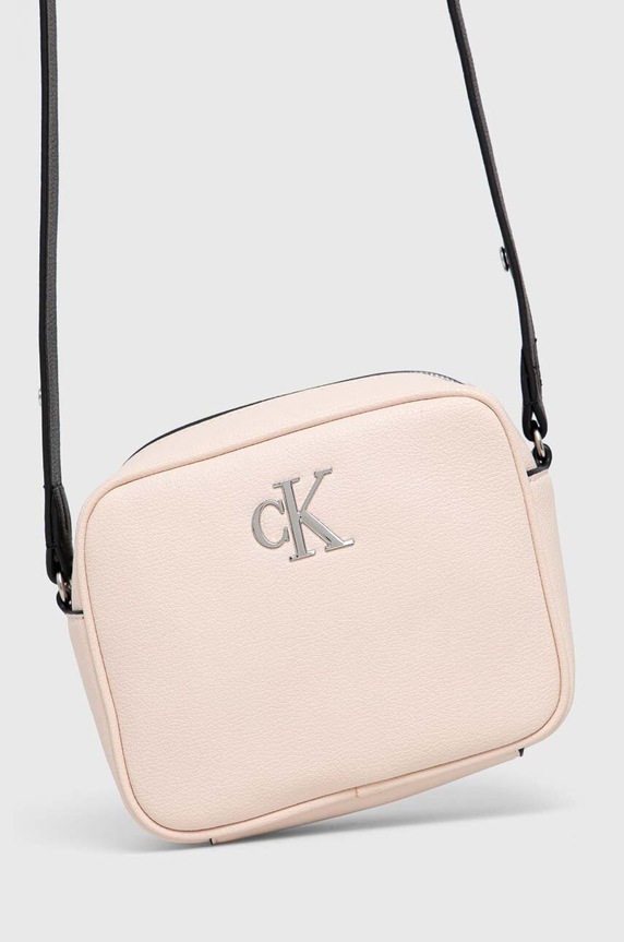 Calvin Klein Jeans torebka nie mieści A4 różowy K60K610683.PPYX