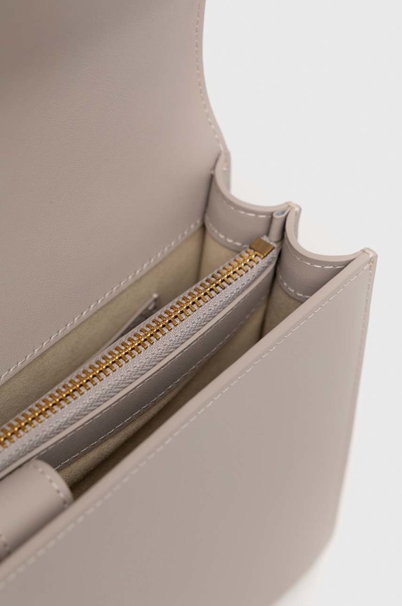 Pinko torebka skórzana 100941.A0F1 szary