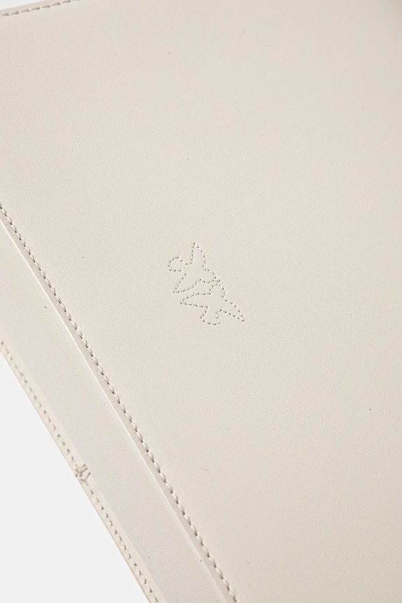 Pinko borsa a mano in pelle bianco 100066.A0F1