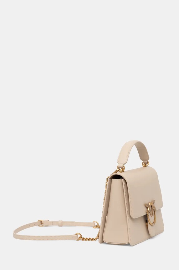 Pinko borsa a mano in pelle 100066.A0F1 beige AA00