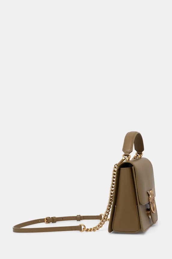 Δερμάτινη τσάντα Pinko 100066.A0F1 πράσινο AA00