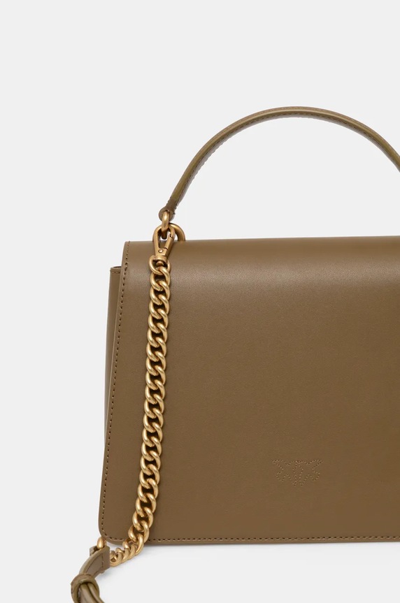 Αξεσουάρ Δερμάτινη τσάντα Pinko 100066.A0F1 πράσινο