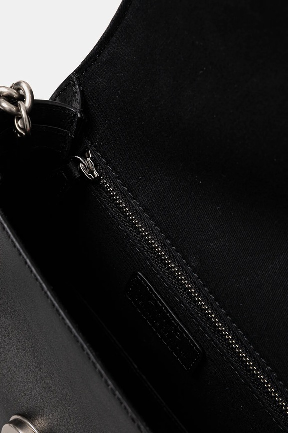 Pinko poșetă de piele 100071.A0F1 negru