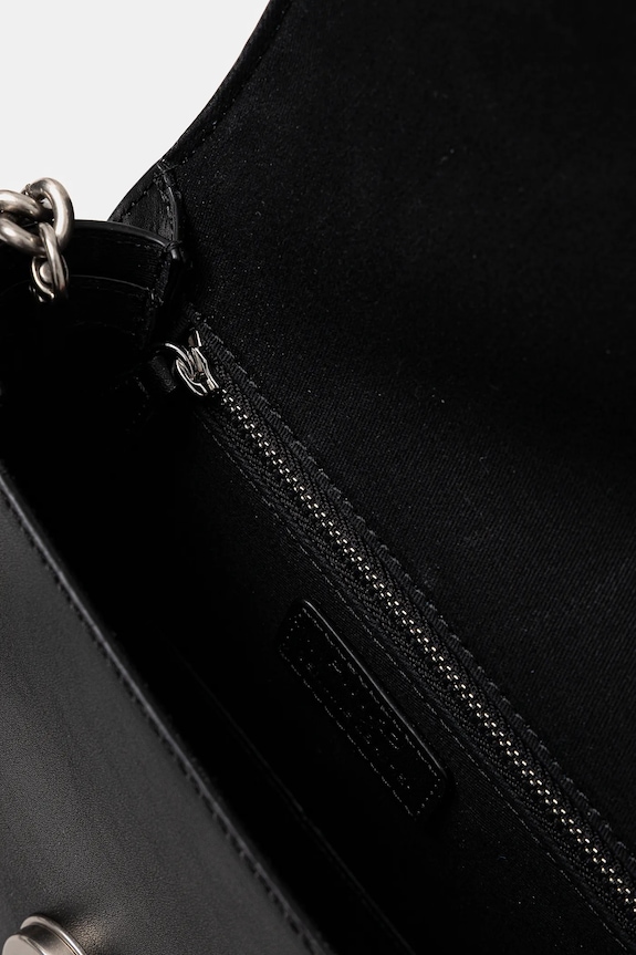 Pinko poșetă de piele 100071.A0F1 negru