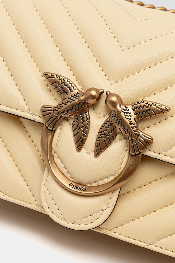 Kiegészítők Pinko bőr táska 100074.A0GK sárga