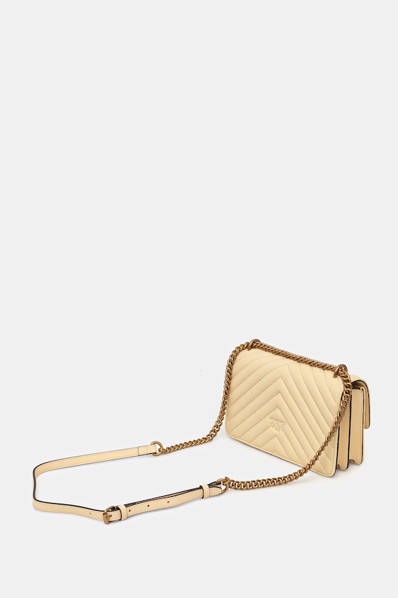 Pinko bőr táska sárga 100074.A0GK