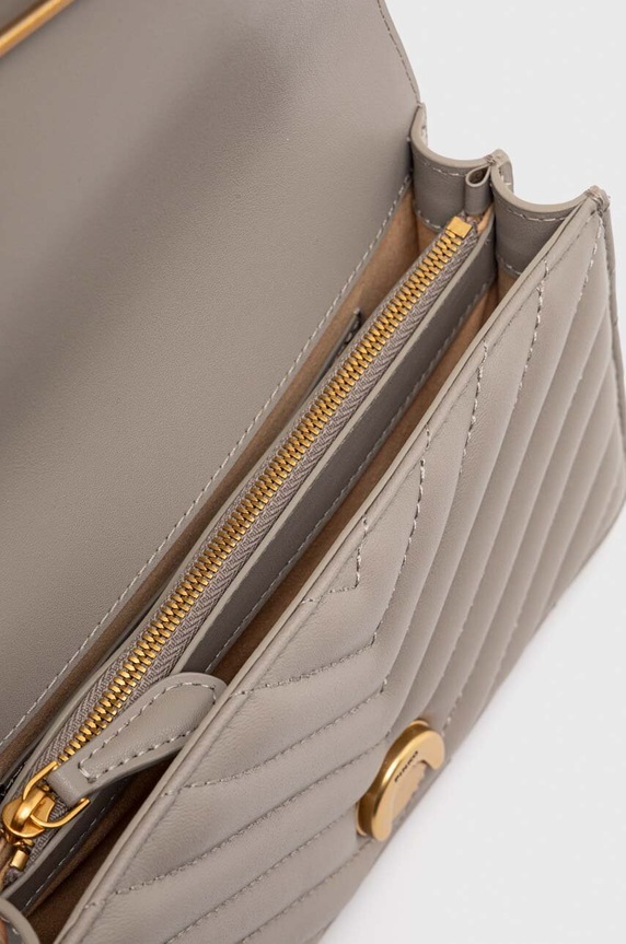 Pinko torebka skórzana 100074.A0GK szary