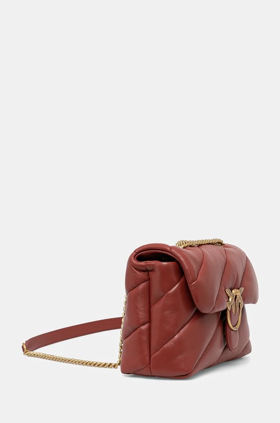 Δερμάτινη τσάντα Pinko 100038.A0F2 κόκκινο AA00