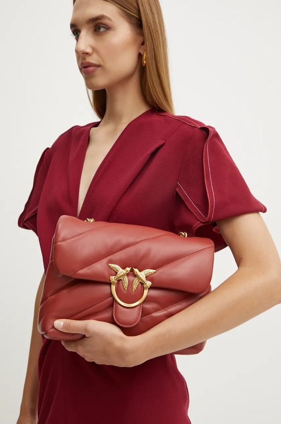 Δερμάτινη τσάντα Pinko 100038.A0F2